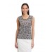 Betty Barclay - 2435 2074 Top luipaard print met strass.